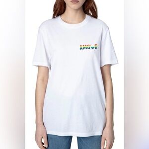 ZADIG & VOLTAIRE
TOMMY AMOUR WINGS
FLAG T-SHIRT XS